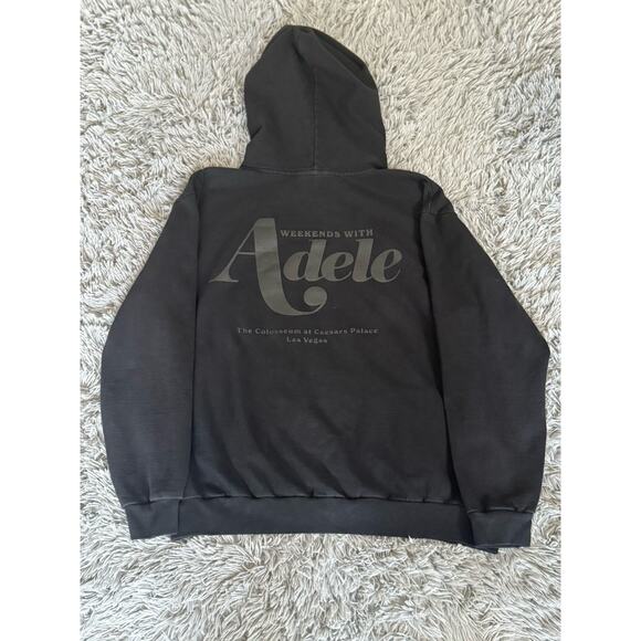 WEEKENDS WITH ADELE LAS VEGAS RESIDENCY ‘Black’ PULLOVER HOODIE XL - Picture 1 of 10